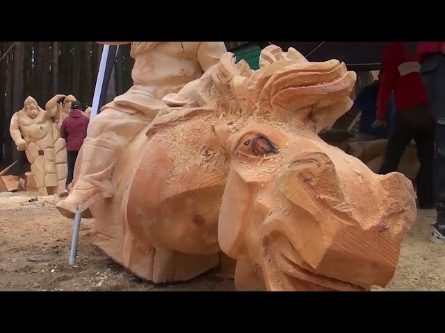 Фестиваль деревянных скульптур