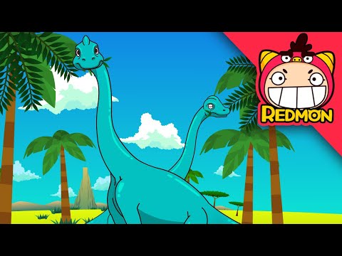 Brachiosaurus song | Dinosaur songs | Nursery Rhymes | REDMON
