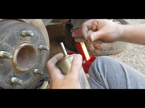 how to change your fuel filter without special tools (mazda 3 2012)