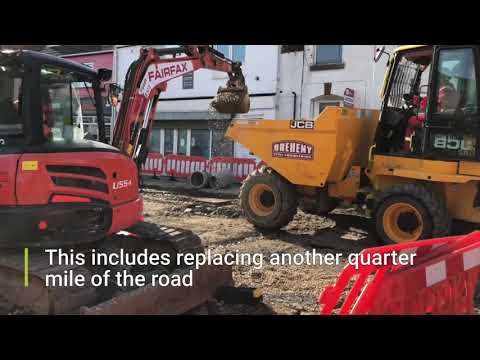 Roman Bank improvements well underway