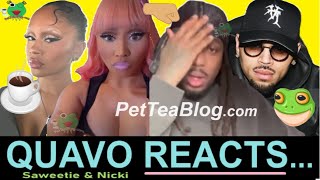 Saweetie, Quavo & Nicki Minaj REACT to Chris Brown Weakest Link Diss Track (Extended ViDEO) 🐸☕
