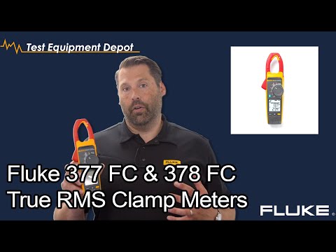 Adam Wysor goes over The Fluke 377 FC & 378 FC True-RMS Non-Contact Voltage Clamp Meters