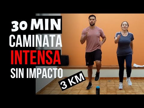 Walk 3 km at home to lose weight | Low-impact, no-jump walk | 30-minute POWER WALK