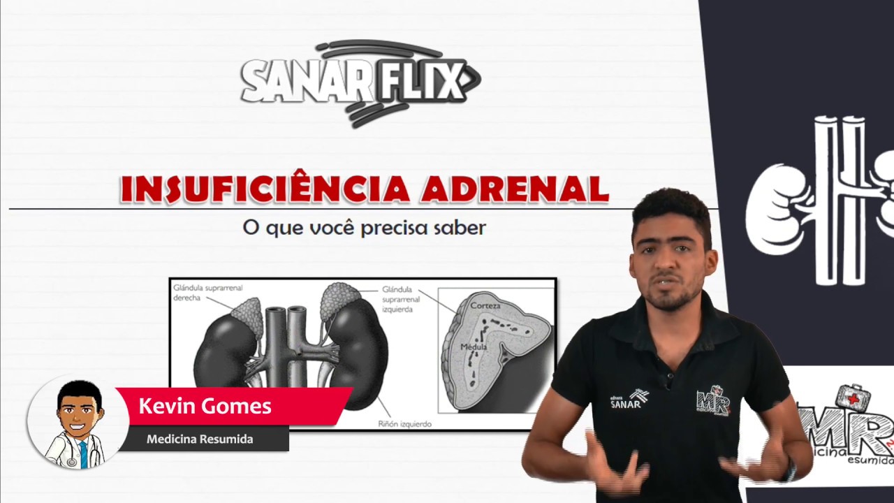 Insuficiência adrenal - Módulo de Endocrinologia - Aula SanarFlix
