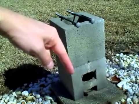 Simple Rocket Stove - 8 inch size