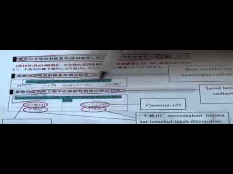 【Pray For Japan】 Tingkat radiasi di Oita(2011.04.20)