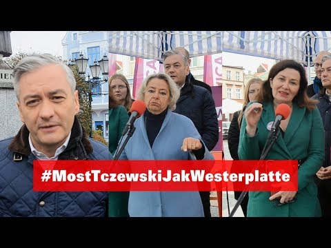 Robert Biedroń, Jolanta Banach, Beata Maciejewska popierają #MostTczewskiJakWesterplatte