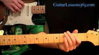 Dr. Feelgood Guitar Lesson Pt.1 - Motley Crue - Intro, Main Riff &amp; Verse