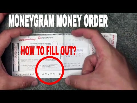 How To Fill Out A Moneygram Money Order How To Discuss
