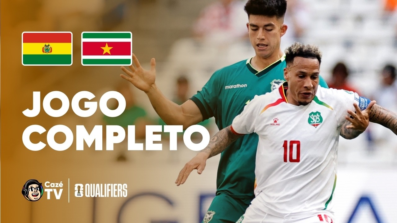 JOGO COMPLETO: BOLÍVIA X SURINAME | REPESCAGEM MUNDIAL DA COPA DO MUNDO FIFA 2026 | SEMIFINAL