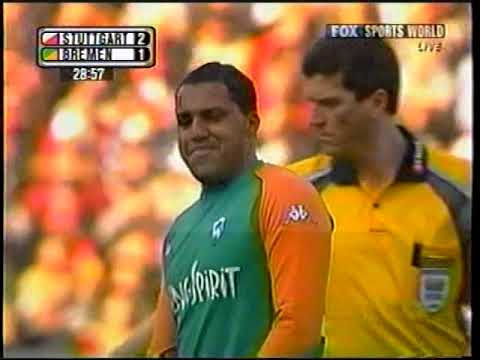 VFB Stuttgart vs. SV Werder Bremen. Bundesliga-2003/04. Full Match (part 2 of 4).