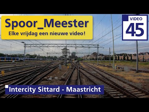 (4K) Cabview NS Trein Virm | Rij mee in de INTERCITY van Sittard naar Maastricht (45)