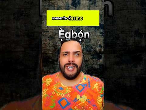 Aprendendo Yorùbá (Ègbón)👳📚#yoruba #idiomas #candomblé #orixas