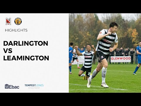 Darlington 1-1 Leamington - National League North  - 2022/23