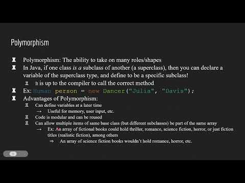 Inheritance, Polymorphism, and Abstraction | CSCE 314 Week In Review IX [Part I] (Spring 2023)