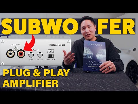 The Subwoofer-Ready Upgrade You’ve Been Waiting For! | Beat-Sonic Encore Power Amplifier