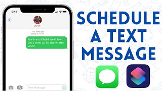 Schedule a Text Message with Your iPhone