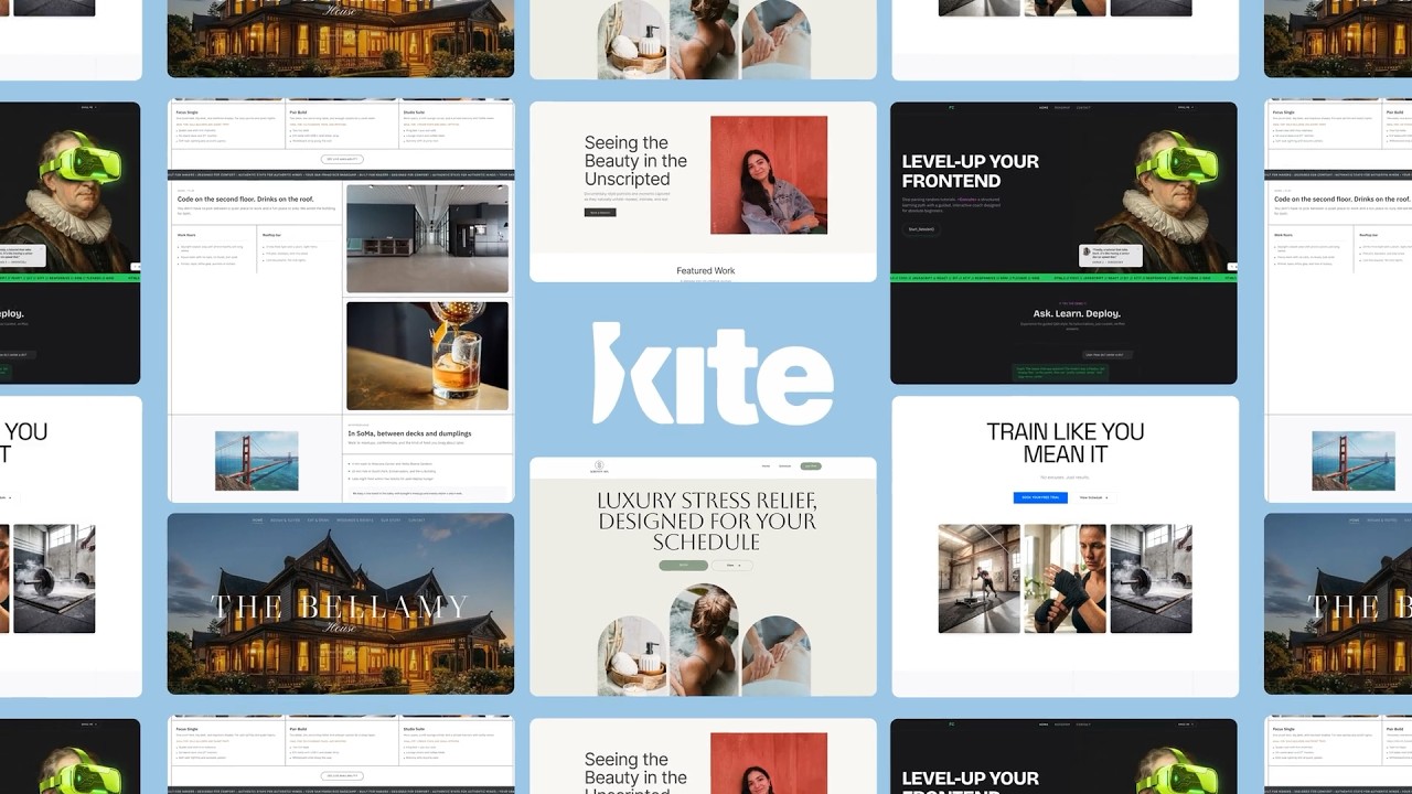 Video for Kite AI: Autonomous Website Builder