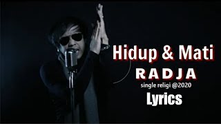 Download lagu HIDUP dan MATI - Lagu Baru Religi Radja !! (Lirik) mp3