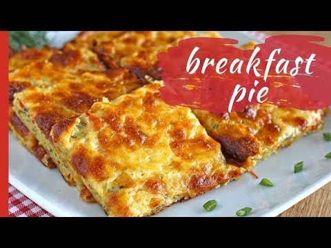 Simple Veggie-Loaded BREAKFAST PIE