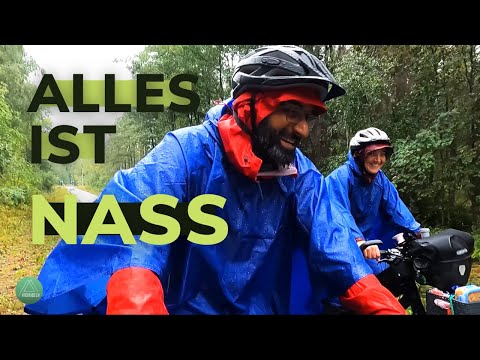 Regen-Radeln EXTREME - Radreise durch Schweden - Freiradeln S2-E2