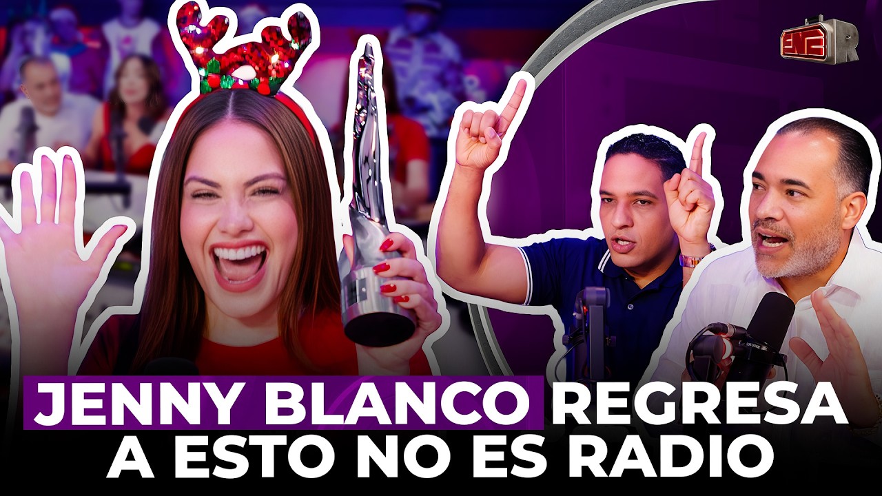 JENNY BLANCO REGRESA A ESTO NO ES RADIO Y REBOSA LEALTAD Y AGRADECIMIENTO