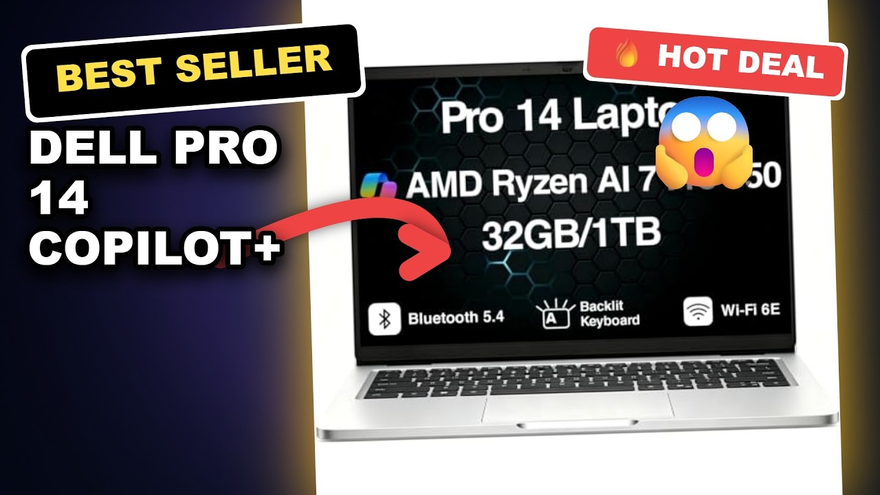 Dell Pro 14 Copilot+ AI Business Laptop Review: Performance, Features, and Value