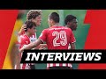 INTERVIEWS | Dumfries prijst positieve energie, Lammers blij met goals