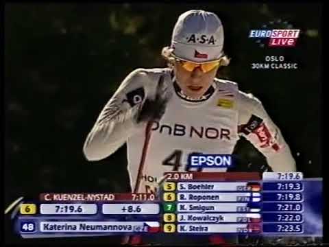 2006/07 fondo 30 km tc donne Oslo - Saarinen, Kuitunen, Majdic