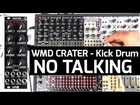 Sounds of the WMD Crater - Eurorack Bass Drum Module - NO TALKING
