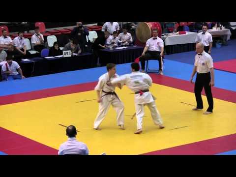 Волынко Константин - Саркисян Акоп XII Чемпионат России по Кекусин-кан  2016