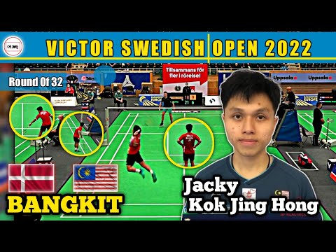 R32 | Jacky Kok Jing Hong Def Christopher Vittoriani (DEN) - Swedish Open 2022
