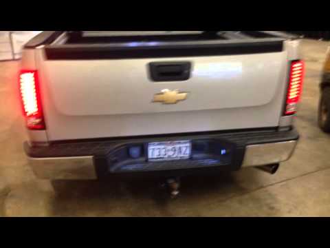 LED tail lights and HID reverse lights 09 Silverado