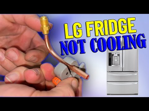 LG Fridge Not Cooling - Compressor Replacement
