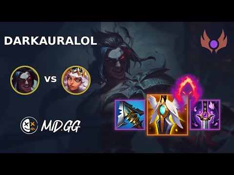 MID.GG: [ DarkAuraLOL ] Kayn JUNGLE vs Qiyana | EUW MASTER | LOL Season 2025