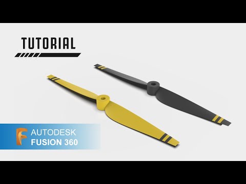How to design a Propeller in Autodesk Fusion 360 | Fan Blade design