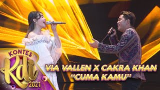 Download lagu DUET PERTAMA!! VIA VALLEN X CAKRA KHAN - CUMA KAMU | KONTES KDI 2021 mp3 Download lagu DUET PERTAMA!! VIA VALLEN X CAKRA KHAN - CUMA KAMU | KONTES KDI 2021 mp3
