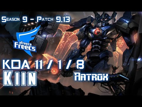 AFs Kiin AATROX vs MORDEKAISER Top - Patch 9.13 KR Ranked