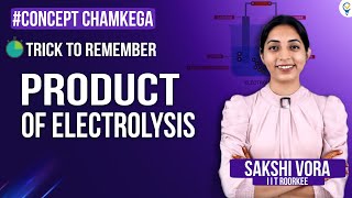 Best 💯TRICK 🔥💡to predict product of ELECTROLYSIS #jee #iitjee #jeemains #iit #tricks #trick #neet
