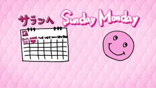 Apink - SUNDAY MONDAY -Japanese Ver.- 歌詞動画