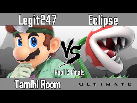 Tamihi Room - Legit247 (ROB, Doc) Vs. Eclipse (Piranha Plant) - Pools - Smash Ultimate
