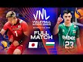 Nishida Ends 3 Set Thriller Japan Vs Bulgaria Full Match Men S VNL 2023