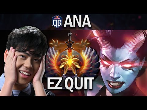 OG.ANA QUEEN OF PAIN - EASY QUIT - DOTA 2 PRO GAMEPLAY
