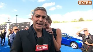 'Extra's' Charissa Thompson Falls for George Clooney… Literally!