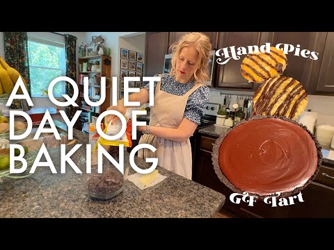 BAKE WITH ME : GLUTEN FREE CHOCOLATE TART AND NUTELLA HAND PIES