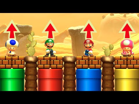 Super Mario Maker 2 - Online Multiplayer Versus #31 (4 Players)