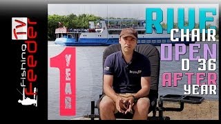 Кресло фидерное синее rive siege feeder bleu f2 d36