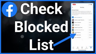 How To Check Block List On Facebook