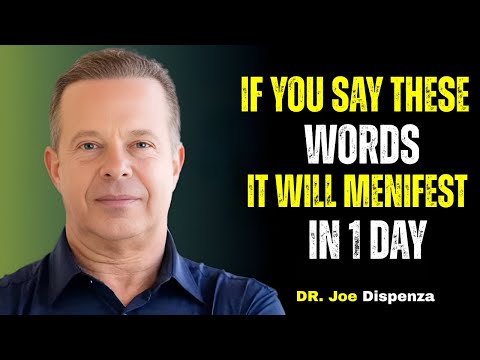 These 3 Words Will Manifest Your Dreams into Reality! | Dr. Joe Dispenza Inspired Speech