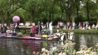 Traveller: The Netherlands, Delft, sailing flowers parade
